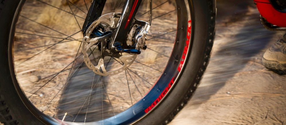 fatback knight composite carbon fat bike wheelset